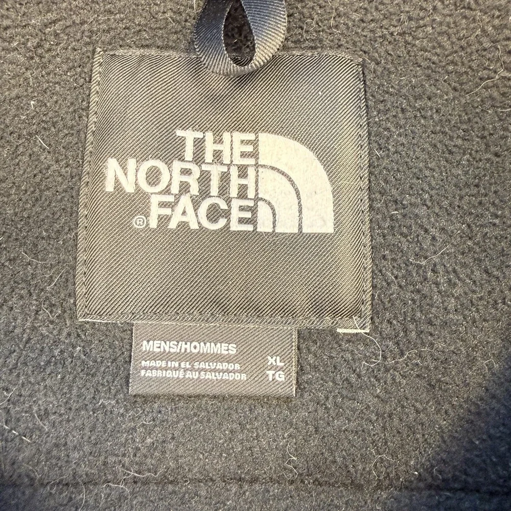The North Face Denali Fleece Jacket Sz XL Black Polartec Retro‎ TNF Nylon top